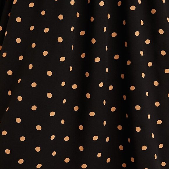 Madewell Lucie V-Neck Smocked Mini Dress in Oval Dot Size Small NWT - Picture 2 of 4